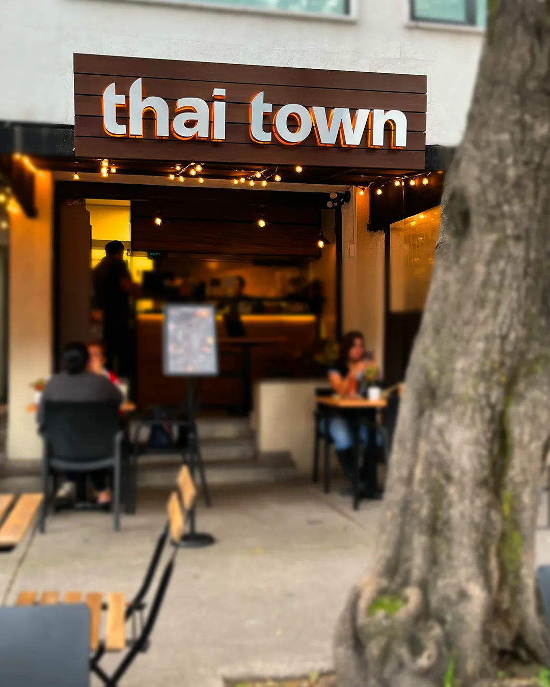 Fachada del restaurante Thai Town