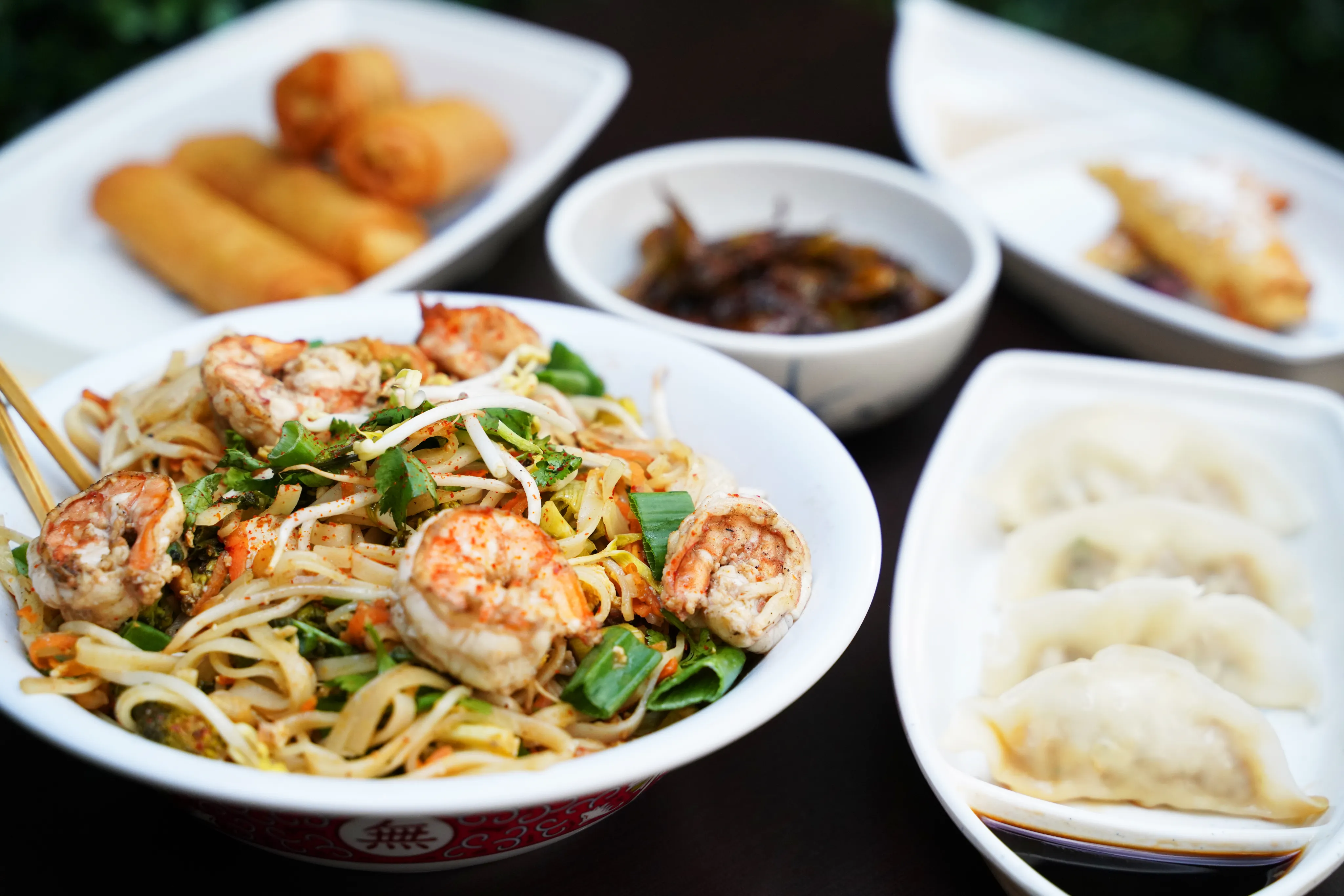 Platillos tailandeses en Thai Town